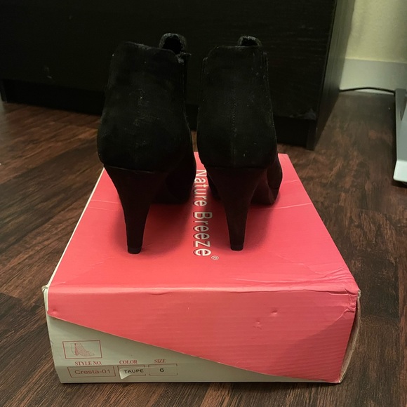 Black Heel Booties - Picture 2 of 4